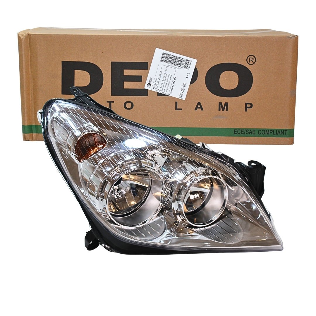 Opel Astra H Sağ Far ` Krom ` - Depo DPO-442-1140RMLEMN1