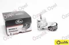 OPEL ASTRA G - ASTRA H - ASTRA J - İNSİGNİA - VECTRA C - MOKKA - ZAFİRA B - CHEVROLET CRUZE - AVEO - TRAX V KAYIŞ GERGİ KOMPLEZ16XEP-Z16XER-A16XER-A16LET-Z18XER-A18XER - GATES MARKA 1340268 - 55556090 - GTS T39291