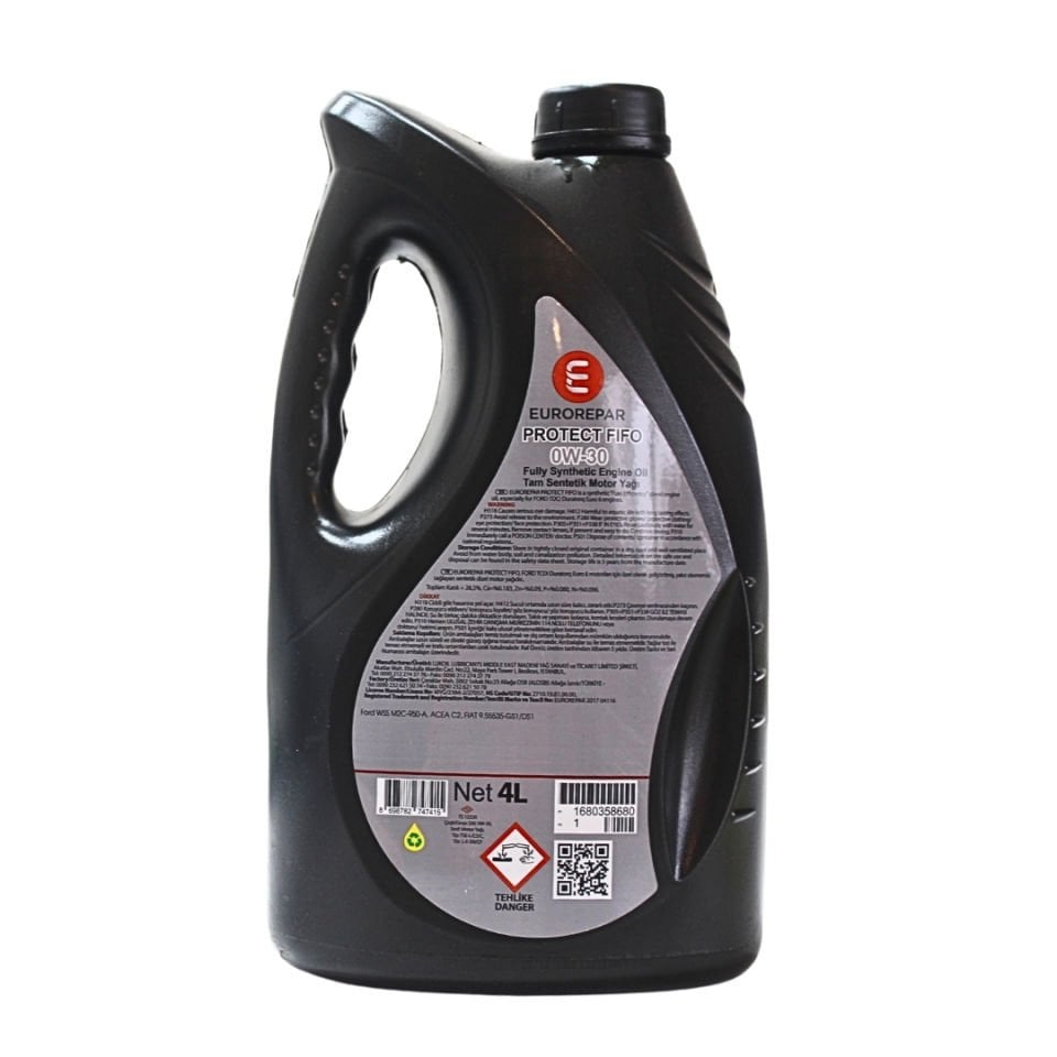 Motor Yağı 0W30 Tam Sentetik 4 LT - Eurorepar 1680358680