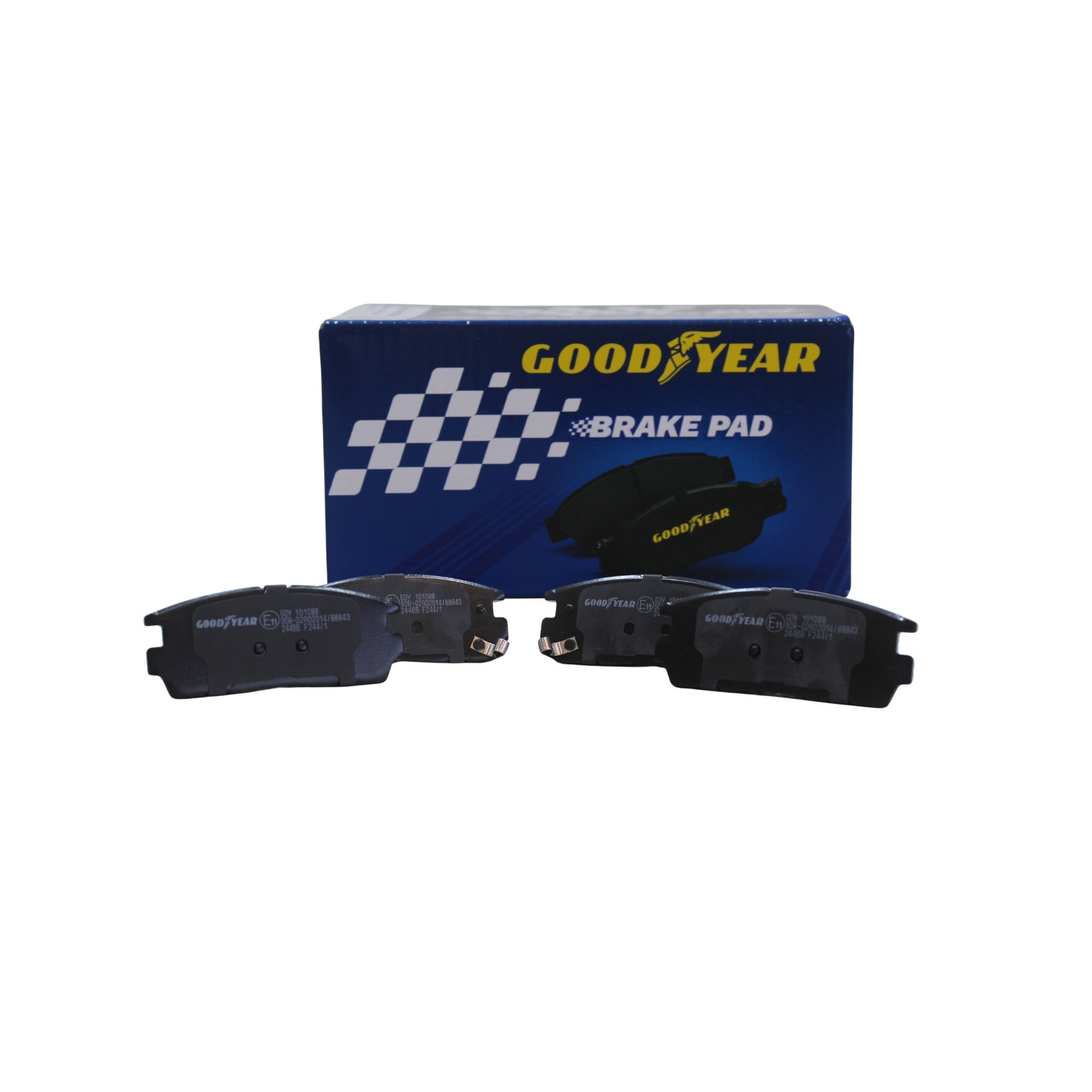 Chevrolet Captıva C100  Ön Fren Balata Takımı (Ceramic Formula) - GOODYEAR 20789468 - 96626069