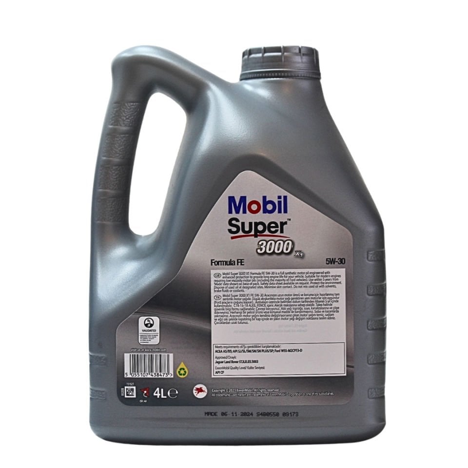 Mobil 5W30 Tam Sentetik  Motor Yağı 4 LT - Mobil 151527