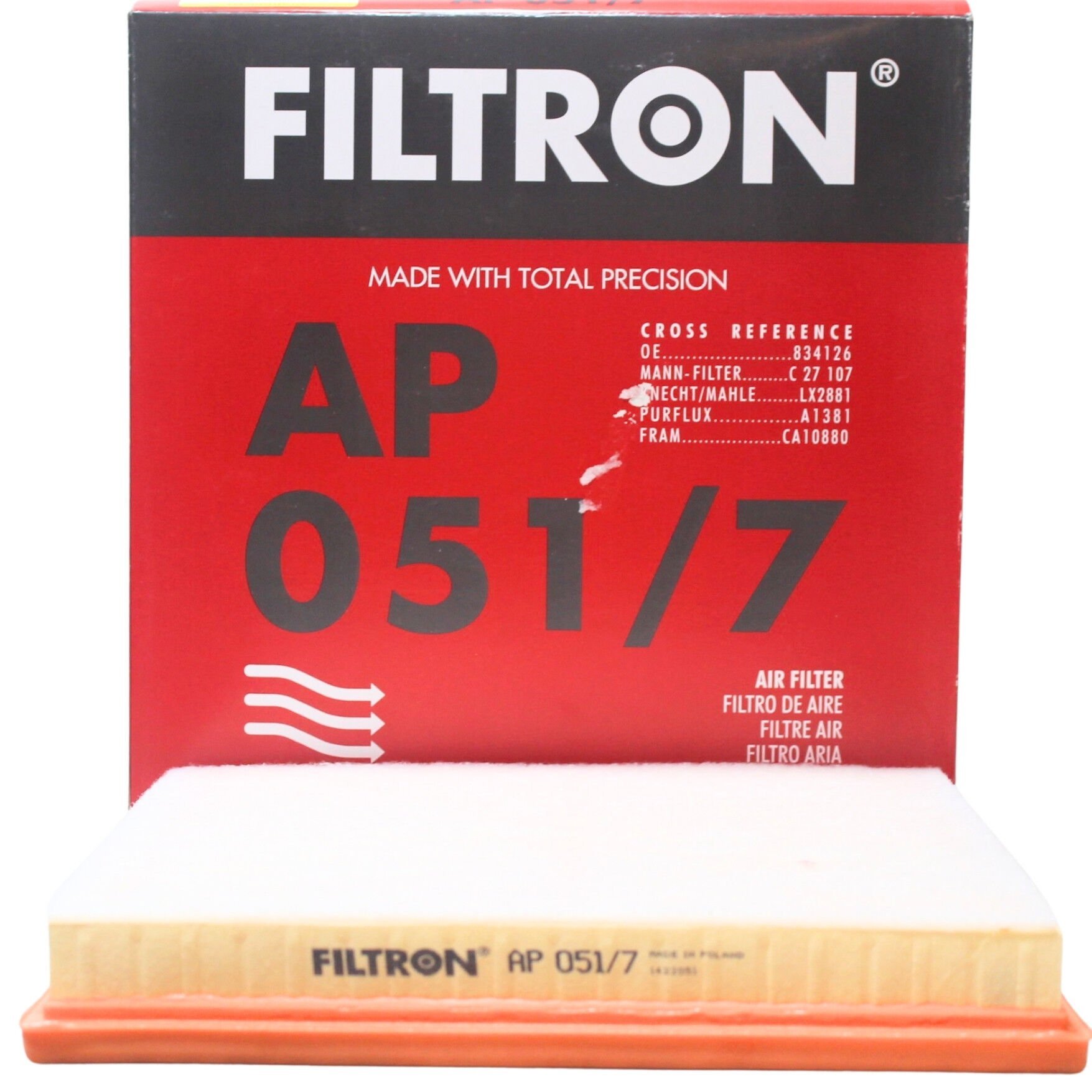 Opel Zafira 2.0 Dizel Hava Filitresi Filtron - K 1223