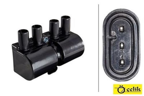 CHEVROLET MATİZ (M200-M250) BENZİNLİ ATEŞLEME BOBİNİ HELLA 5DA 358 057-031 - 25182496