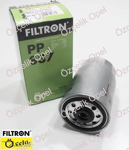OPEL CORSA B / COMBO B / ASTRA F / VECTRA A / FRONTERA A / OMEGA B MAZOT FİLİTRESİ 1,7 DİZEL - FİLTRON MARKA - PP837 - 813041 - 93183042 - 90016800 - 813565 - 46773577