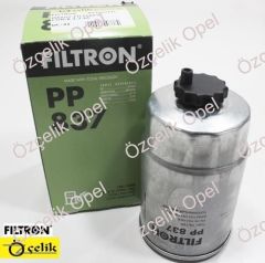 OPEL CORSA B / COMBO B / ASTRA F / VECTRA A / FRONTERA A / OMEGA B MAZOT FİLİTRESİ 1,7 DİZEL - FİLTRON MARKA - PP837 - 813041 - 93183042 - 90016800 - 813565 - 46773577