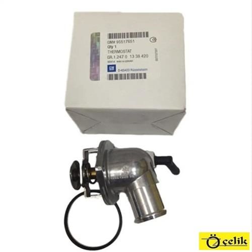 OPEL ASTRA G 1.6 BENZİNLİ TERMOSTAT - GM ORJİNAL 1338003 - 9129907 - 95517651 - 1338420