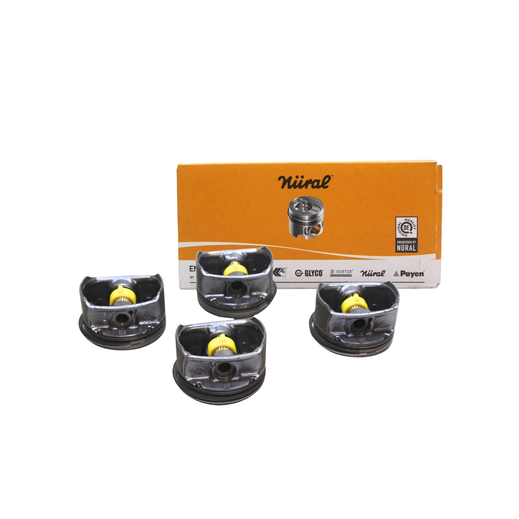 Piston+Sekman 79.00 MM 120 HP (Std) 4 Adet 1 Takım Fiyatı - GOETZE