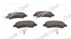 OPEL ÖN BALATA CORSA F / CROSSLAND X / PEUGEOT - 206 -207 - 208 -301 -307 - 2008 - BSG MARKA