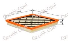 OPEL ASTRA J HAVA FİLİTRESİ A14NET - A13DTE - B16DTH - BOSCH MARKA