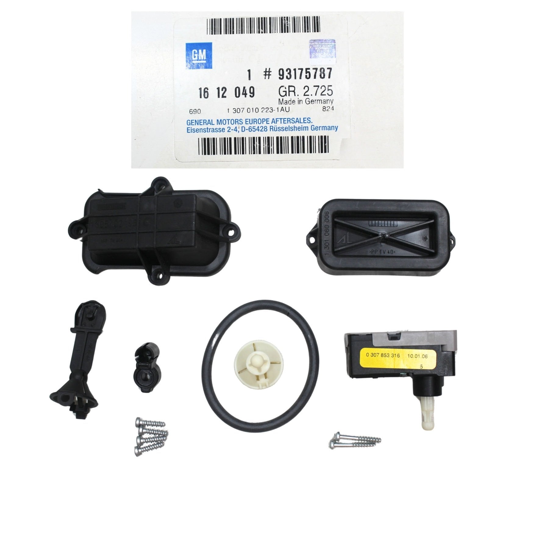 Opel Corsa C Far Ayar Motoru - Orijinal 1612049