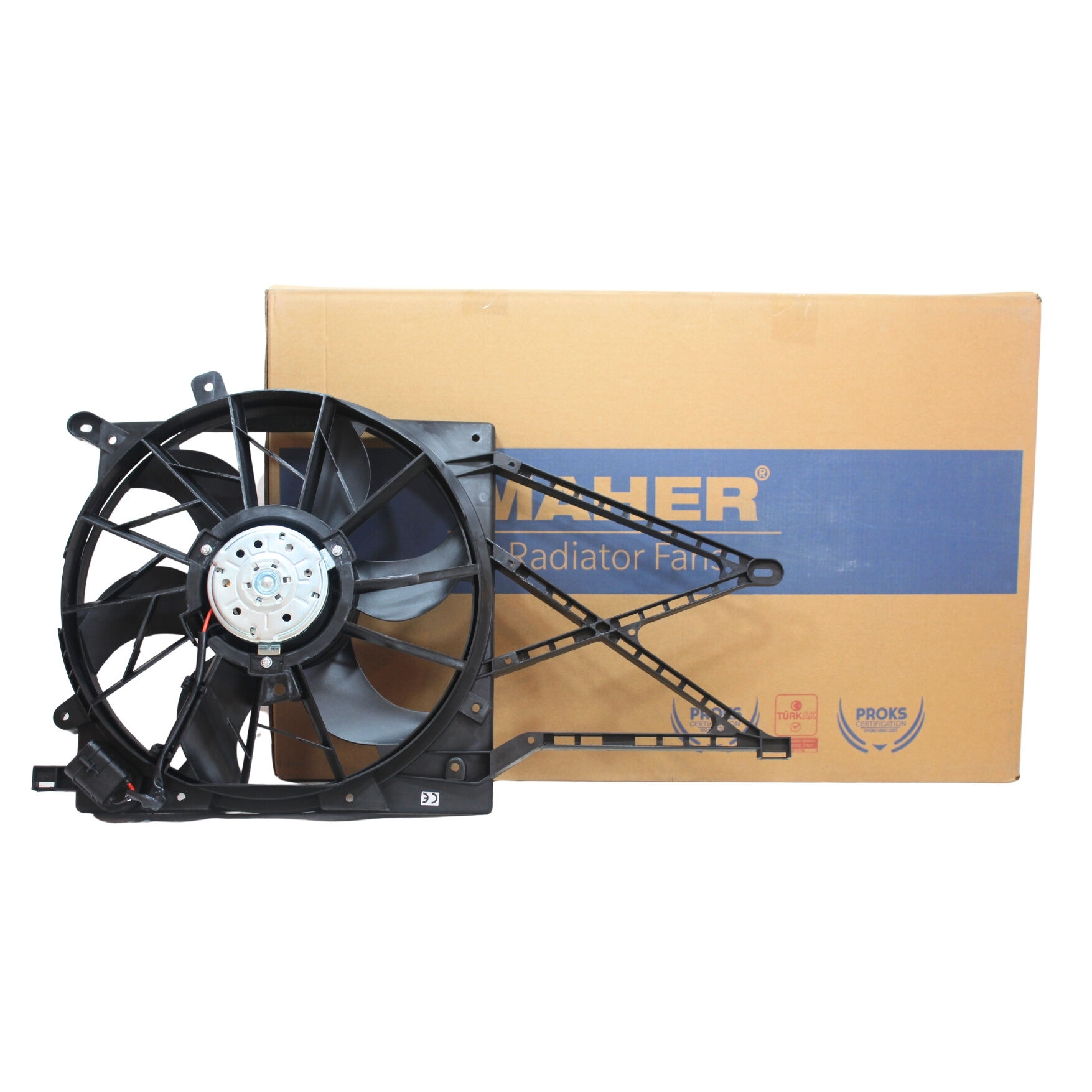 Opel Astra G 2.0 Benzinli Su Radyatör Fan Motoru + Davlumbaz - Maher 19226 - 24431825